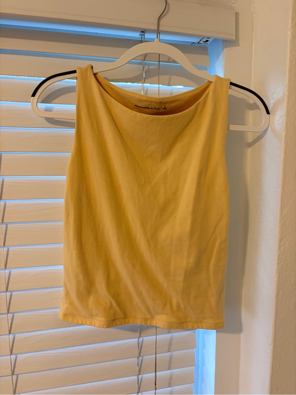 Abercrombie & Fitch light Yellow Women’s Tank Top